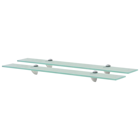 vidaXL Kelluvat hyllyt 2 kpl lasi 70x10 cm 8 mm
