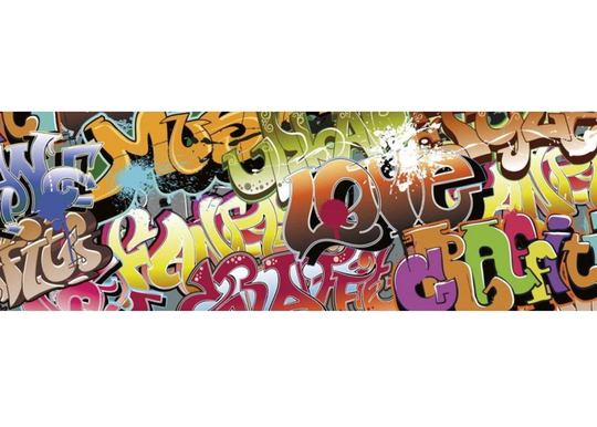 Keittiön välitila Graffiti 350x60 cm