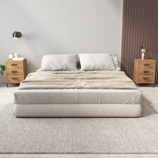 vidaXL Yöpöydät 2 kpl 40x30x55 cm täysi mänty