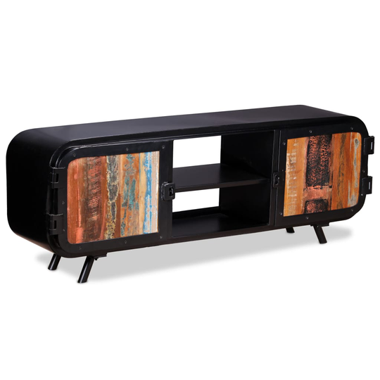 vidaXL TV-taso Kierrätetty puu 120x30x45 cm