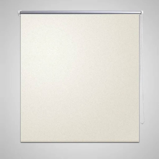 Pimentävä rullaverho 120 x 175 cm Luonnonvalkoinen