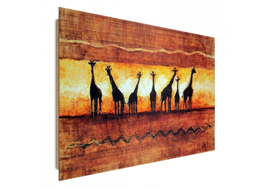 Taulu A herd of giraffes 3D 98x68 cm