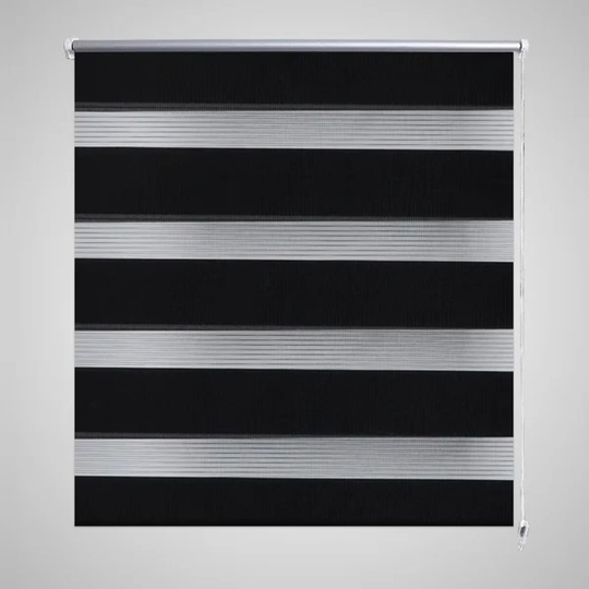 Zebra rullakaihdin 80 x 175 cm musta