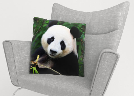 Koristetyynyliina PANDA 45x45 cm