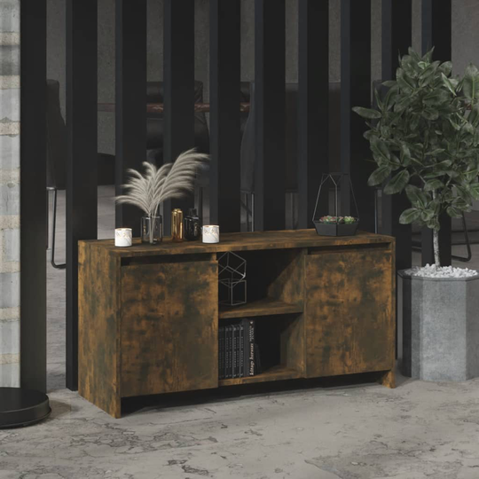 vidaXL TV-taso savutammi 102x37,5x52,5 cm lastulevy