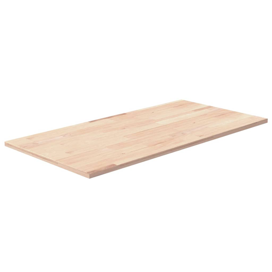 vidaXL Kylpyhuoneen työtaso 80x40x1,5 cm käsittelemätön täysi puu