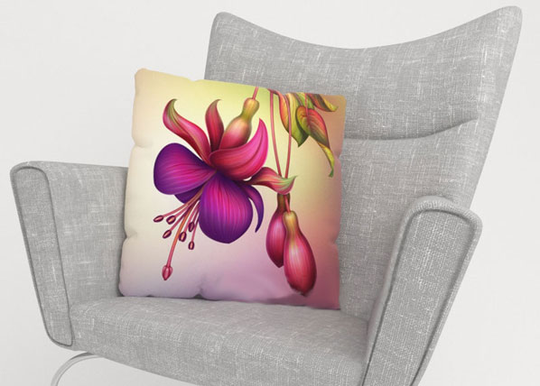 Koristetyynyliina FLOWER 50x50 cm