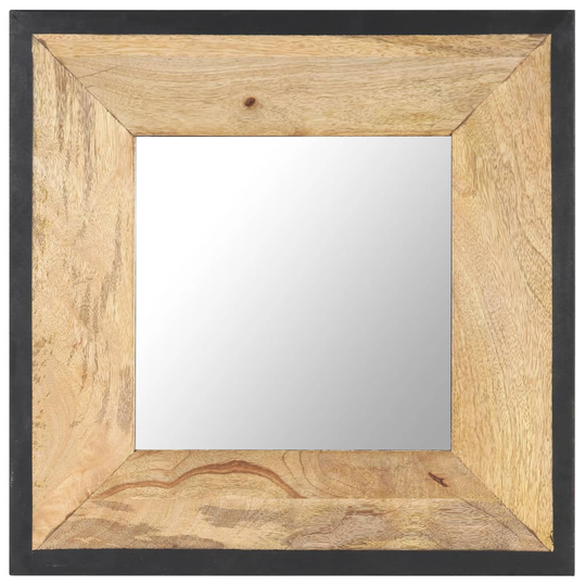 vidaXL Peili 50x50 cm täysi mangopuu