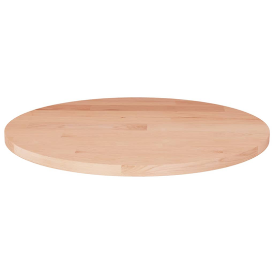 vidaXL Pyöreä pöytälevy Ø30x1,5 cm käsittelemätön täysi tammi