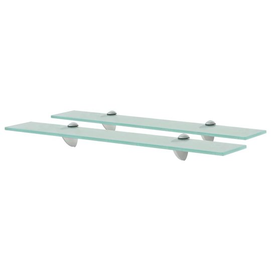 vidaXL Kelluvat hyllyt 2 kpl lasi 60x10 cm 8 mm