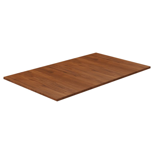 vidaXL Kylpyhuoneen työtaso t.ruskea 100x60x1,5 cm käsitelty täysi puu