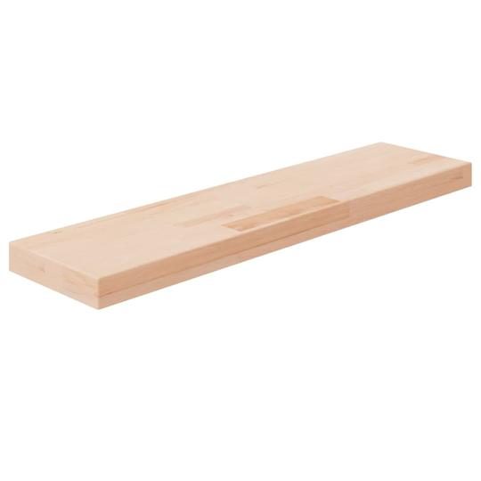 vidaXL Hyllylevy 80x20x4 cm käsittelemätön täysi tammi