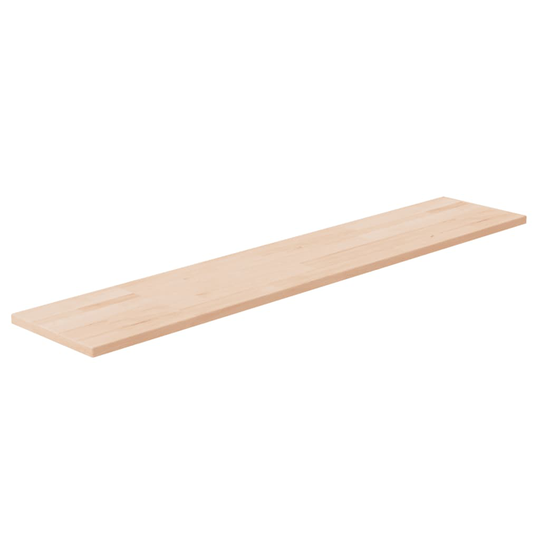 vidaXL Hyllylevy 100x20x1,5 cm käsittelemätön täysi tammi