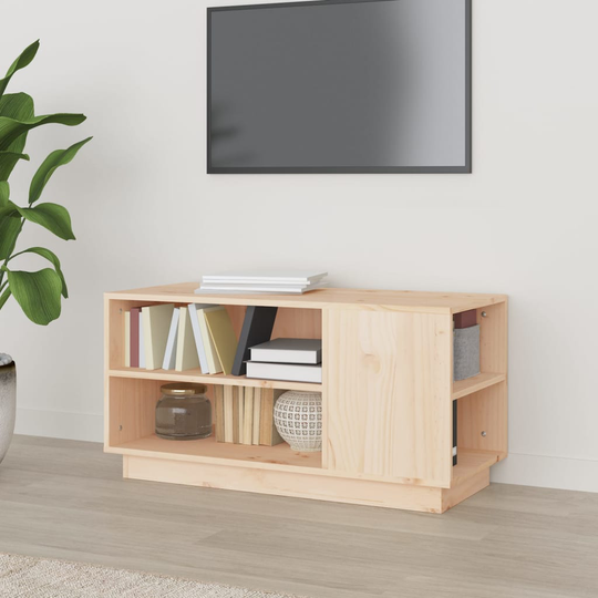 vidaXL TV-taso 80x35x40,5 cm täysi mänty