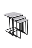 Sarjapöytä (3 kpl) Metal Zigon