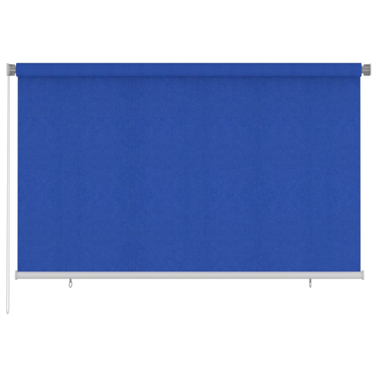 vidaXL Rullaverho ulkotiloihin 240x140 cm sininen HDPE