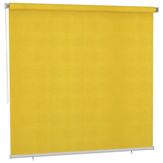 vidaXL Rullaverho ulkotiloihin 240x230 cm keltainen