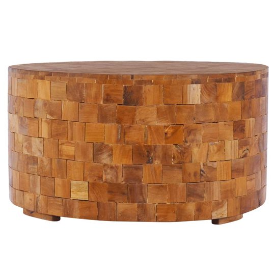 vidaXL Sohvapöytä 60x60x35 cm täysi tiikki