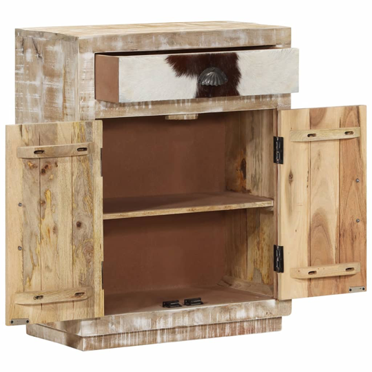 vidaXL Senkki 60x30x75 cm täysi mangopuu