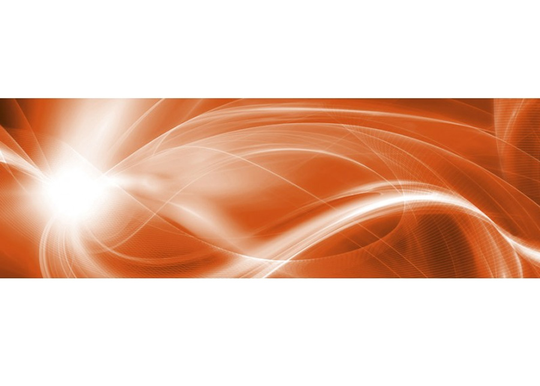 Keittiön välitila Orange abstract 260x60 cm