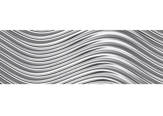 Keittiön välitila Silver rippling 350x60 cm