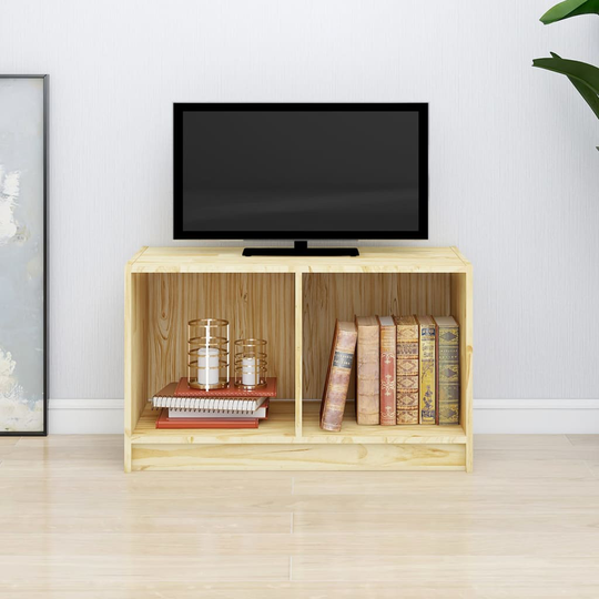 vidaXL TV-taso 70x33x42 cm täysi mänty