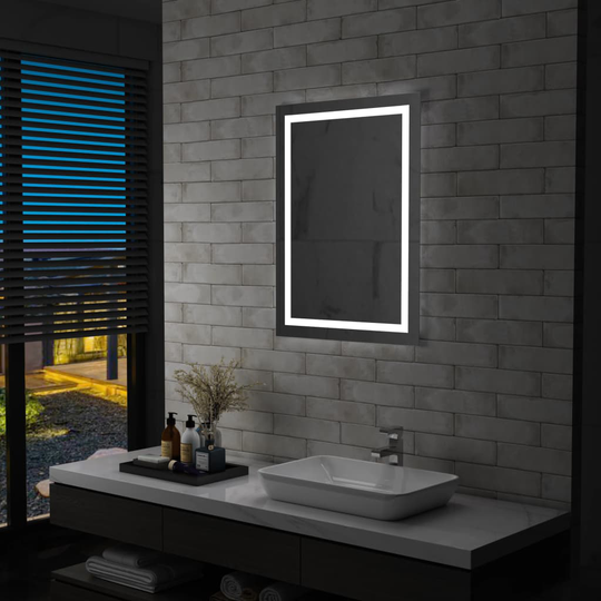 vidaXL Kylpyhuoneen LED-peili kosketussensorilla 60x80 cm