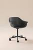 WARRINGTON työtuoli Black mdf/ metal