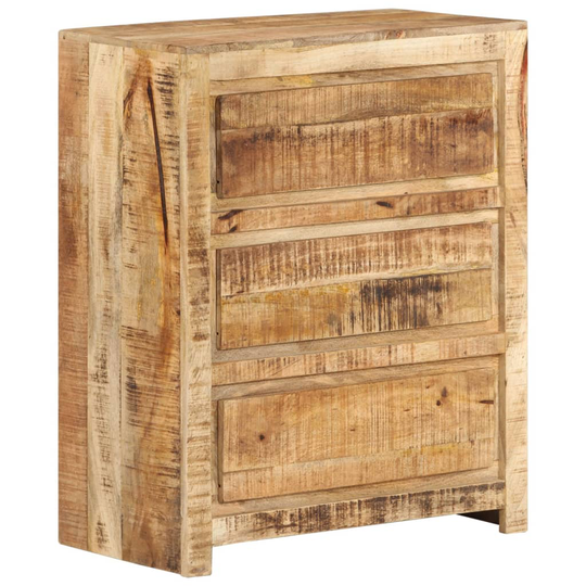 vidaXL Lipasto 60x33x75 cm täysi mangopuu