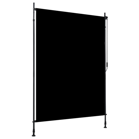 vidaXL Ulkorullaverho 150x270 cm antrasiitti