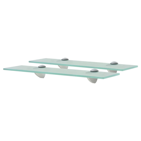 vidaXL Kelluvat hyllyt 2 kpl lasi 40x10 cm 8 mm