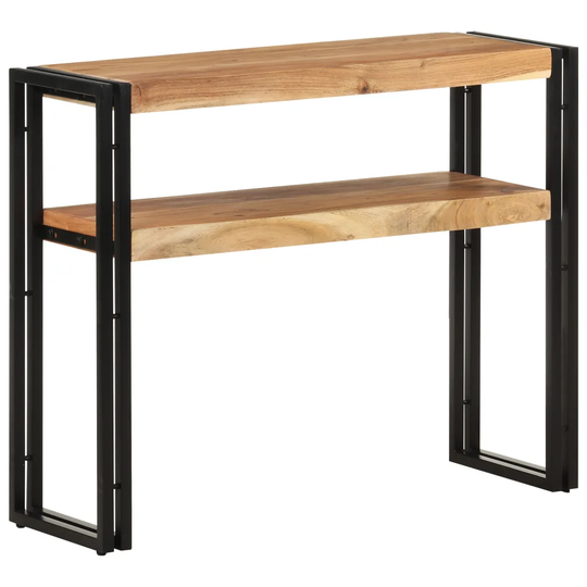 vidaXL Konsolipöytä 90x30x75 cm täysi akaasiapuu