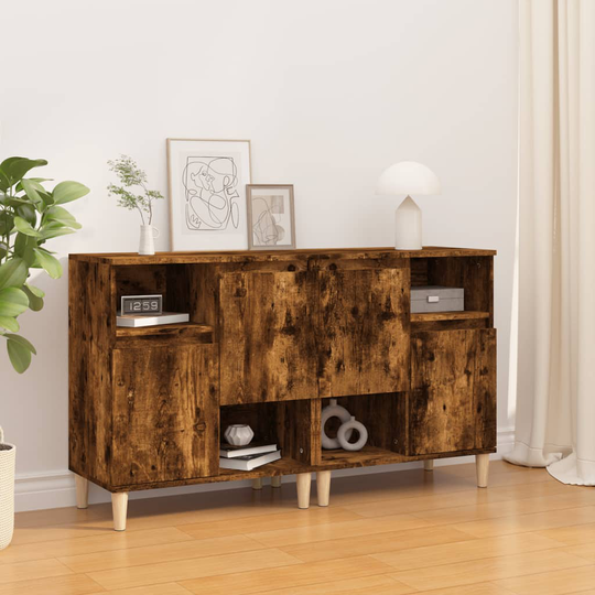 vidaXL Senkit 2 kpl savutammi 60x35x70 cm tekninen puu