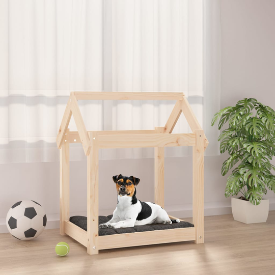 vidaXL Koiransänky 61x50x70 cm täysi mänty