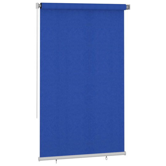 vidaXL Rullaverho ulkotiloihin 140x230 cm sininen HDPE
