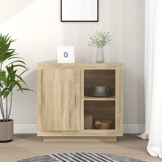 vidaXL Senkki Sonoma-tammi 80x40x75 cm