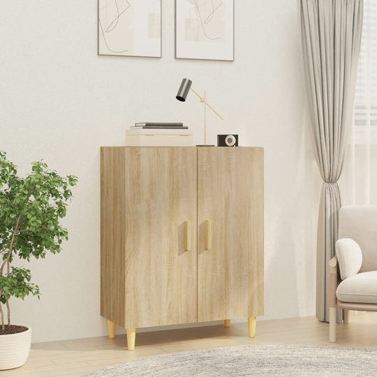 vidaXL Senkki Sonoma-tammi 70x34x90 cm tekninen puu