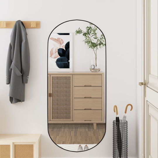 vidaXL Seinäpeili 40x90 cm ovaali