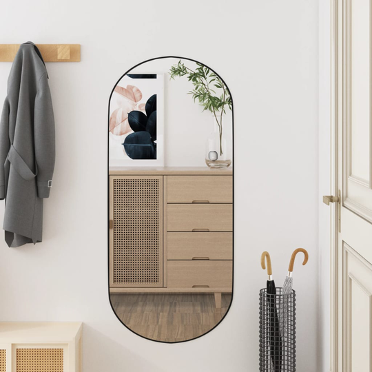 vidaXL Seinäpeili 35x80 cm ovaali