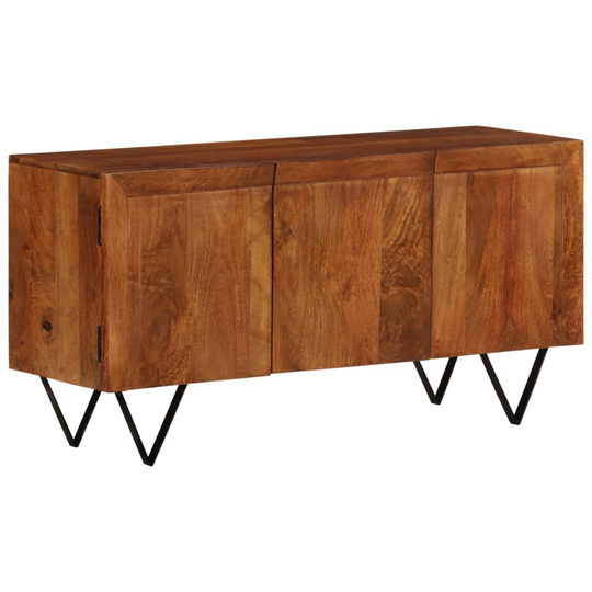 vidaXL Senkki 110x35x56 cm täysi mangopuu