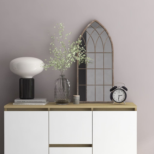 vidaXL Peili hiekka 70x30 cm rauta sisäkäyttöön