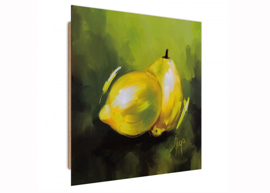 Taulu Two Lemons 3D 30x30 cm