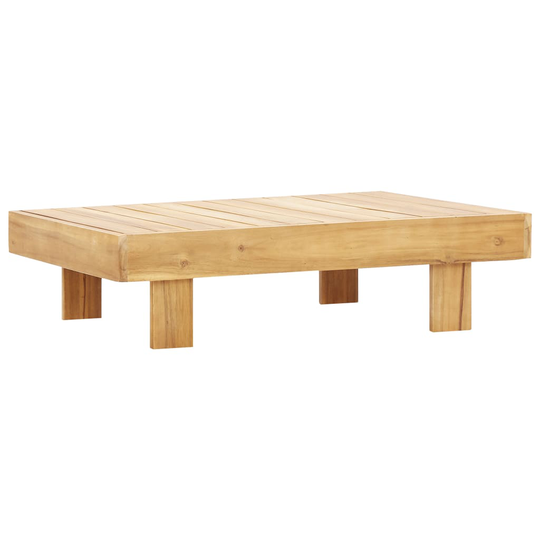 vidaXL Sohvapöytä 100x60x25 cm täysi akaasiapuu