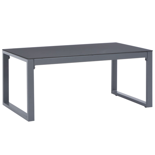 vidaXL Sohvapöytä 90x50x40 cm alumiini