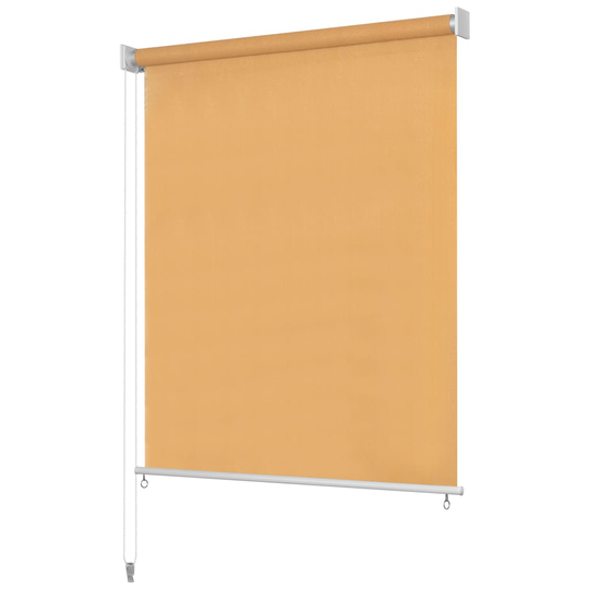 vidaXL Rullaverho ulkotiloihin 140x230 cm Beige
