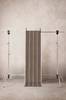 LORI STRIPE 02 villamatto 70x200 cm T.harmaa/keltainen