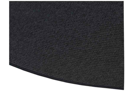 Narma villamatto Credo™ black pyöreä Ø 200 cm