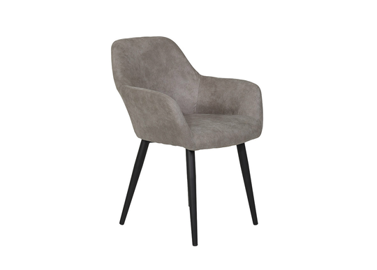 Ruokatuolit Roberta 2 kpl, vintage harmaa