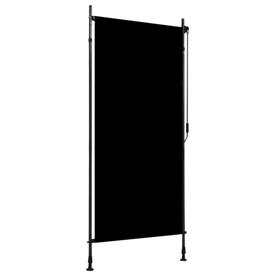 vidaXL Ulkorullaverho 100x270 cm antrasiitti